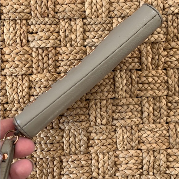 Fossil JORI RFID Tech Wallet Wristlet Taupe - Picture 8 of 12